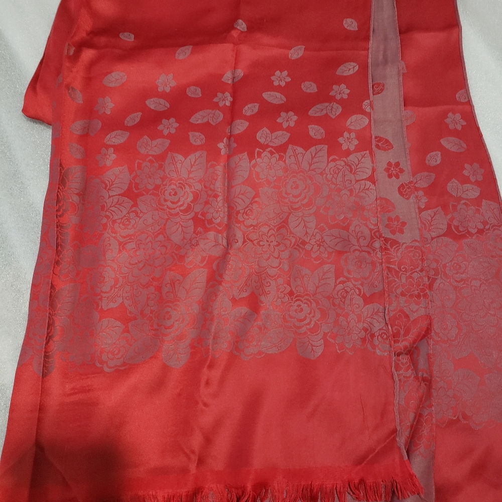 Double sided Silk Scarf/Stole